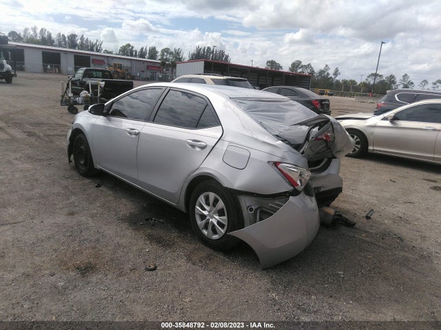 2015 TOYOTA COROLLA L/LE/S/S PLUS/LE PLUS VIN: 2T1BURHE9FC461102