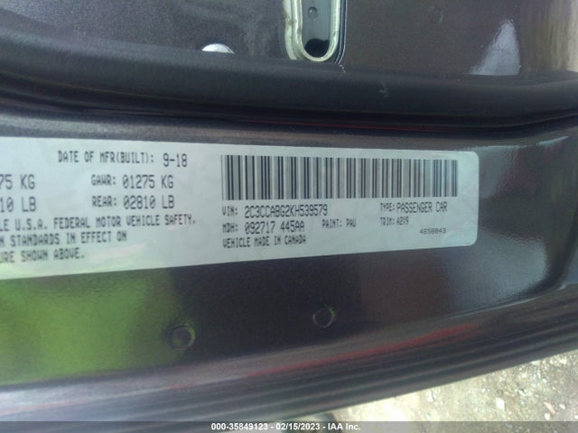 Chrysler 300 300s 2019 2C3CCABG2KH539579 Image 9