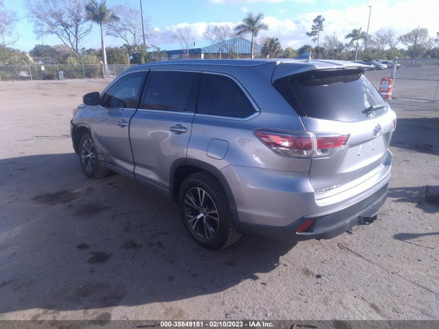 2016 TOYOTA HIGHLANDER XLE VIN: 5TDKKRFH0GS158995