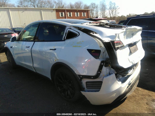 2021 TESLA MODEL Y LONG RANGE VIN: 5YJYGDEE4MF065371
