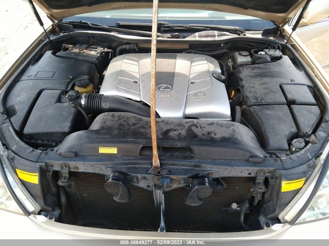 2001 LEXUS LS 430 VIN: JTHBN30F810016981