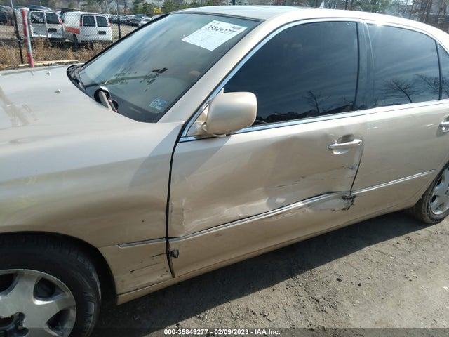 2001 LEXUS LS 430 VIN: JTHBN30F810016981