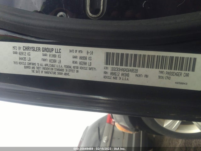 Dodge Caliber Mainstreet 2010 1B3CB3HA6AD648539 Image 4