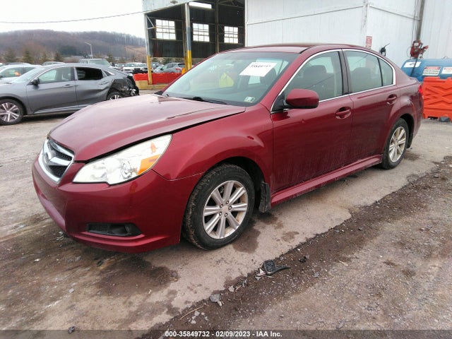 2012 SUBARU LEGACY 2.5I VIN: 4S3BMBA63C3042239