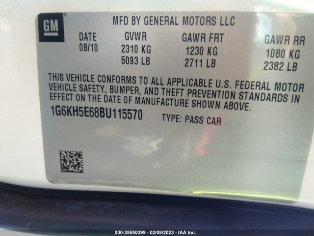 Cadillac Dts Premium Collection 2011 1G6KH5E68BU115570 Image 10