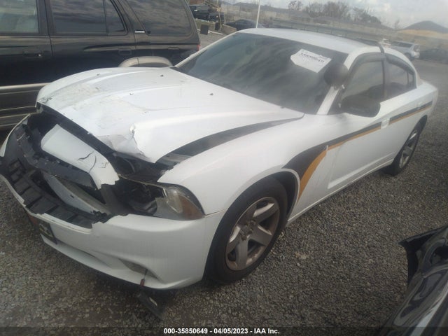 2013 DODGE CHARGER POLICE VIN: 2C3CDXAT6DH734585