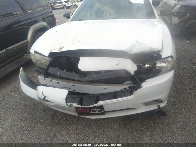 2013 DODGE CHARGER POLICE VIN: 2C3CDXAT6DH734585