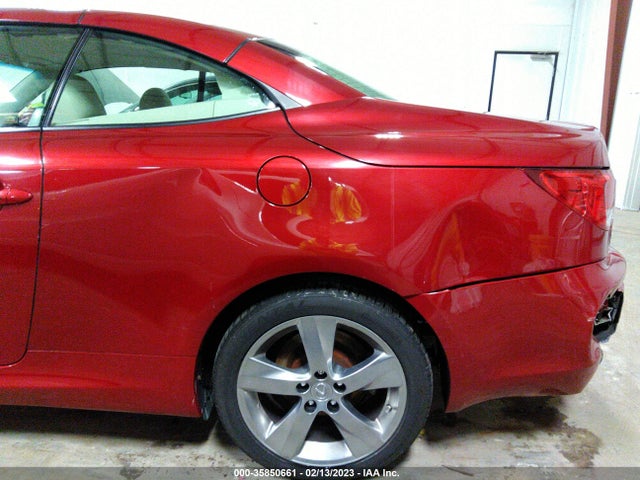 2010 LEXUS IS 250C VIN: JTHFF2C20A2507440