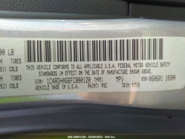 Dodge Durango Sxt 2015 1C4RDHAG6FC880120 Image 9