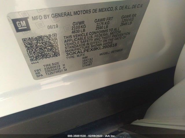 GMC Terrain Slt 2019 3GKALPEX8KL390818 Image 9