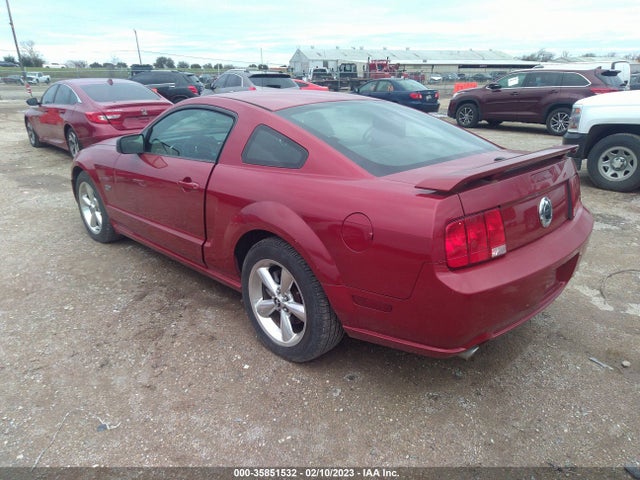 2008 FORD MUSTANG GT VIN: 1ZVHT82H985182563