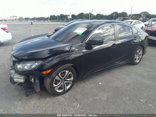 Honda Civic Sedan Lx 2018 2HGFC2F59JH536623 Image 2