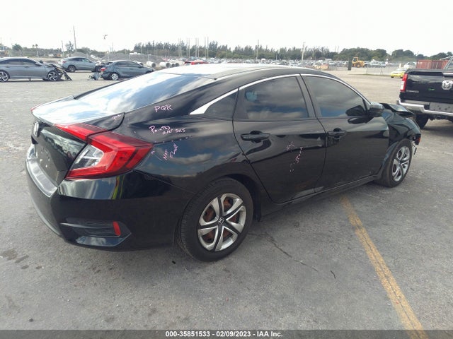 Honda Civic Sedan Lx 2018 2HGFC2F59JH536623 Image 4