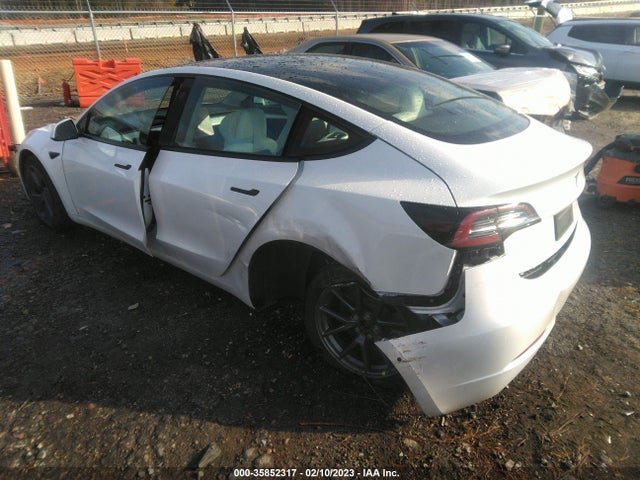 Tesla Model 3 Long Range 2022 5YJ3E1EBXNF305528 Image 3