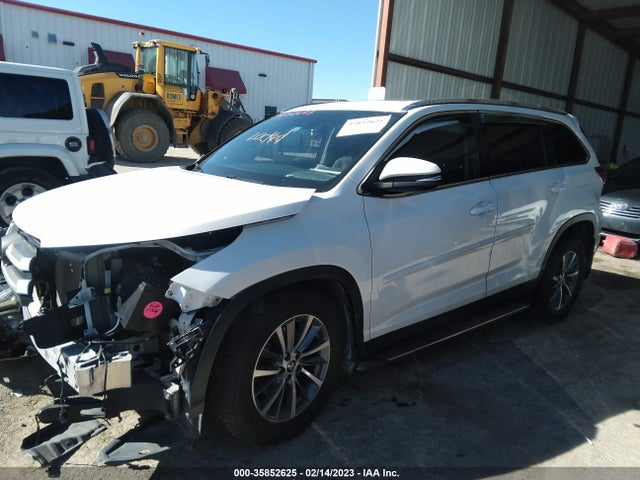 Toyota Highlander Se/xle 2019 5TDJZRFH8KS590833 Image 2