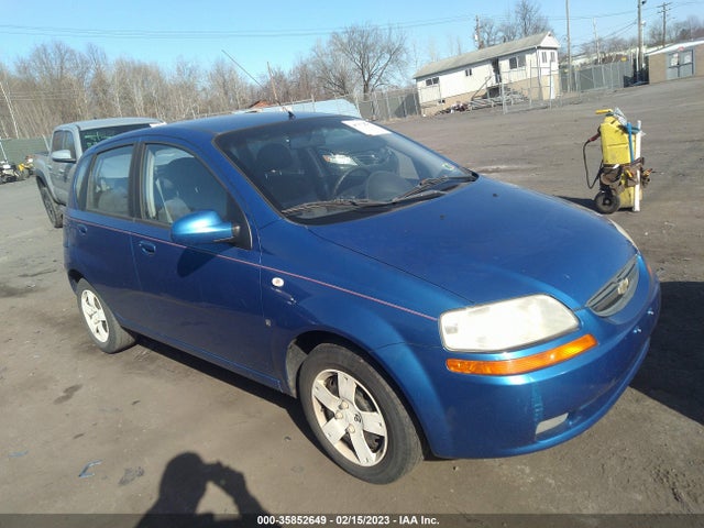 2007 CHEVROLET AVEO LS VIN: KL1TD66677B747360