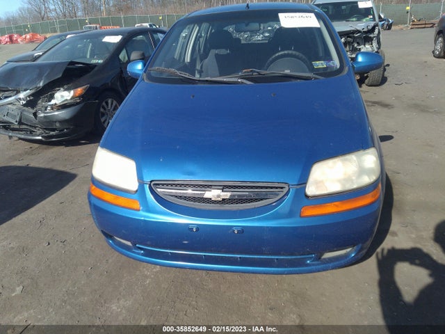 2007 CHEVROLET AVEO LS VIN: KL1TD66677B747360