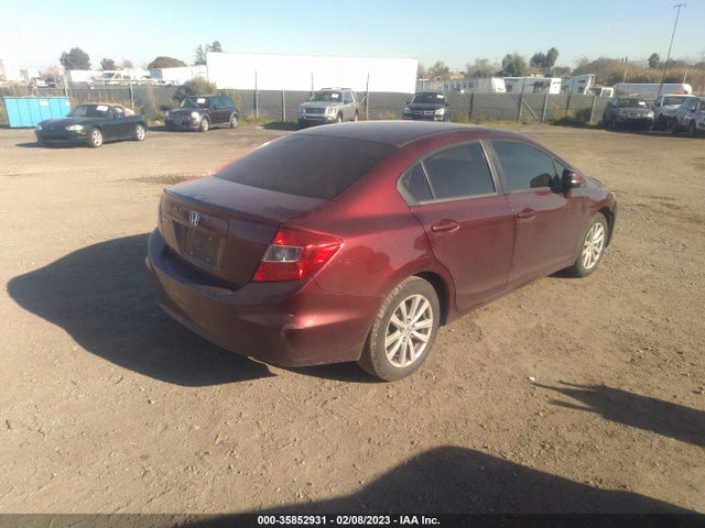 2012 HONDA CIVIC SDN EX VIN: 19XFB2F87CE303642