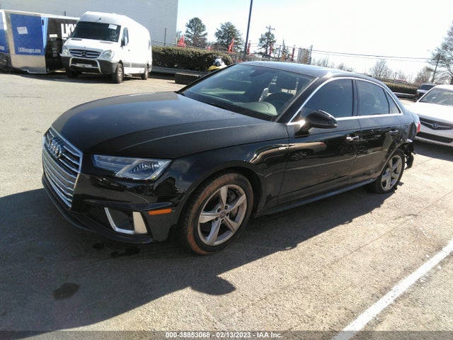 2019 AUDI A4 PREMIUM VIN: WAUDNAF49KA053695