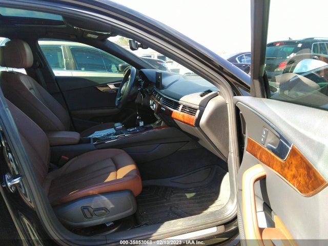 2019 AUDI A4 PREMIUM VIN: WAUDNAF49KA053695