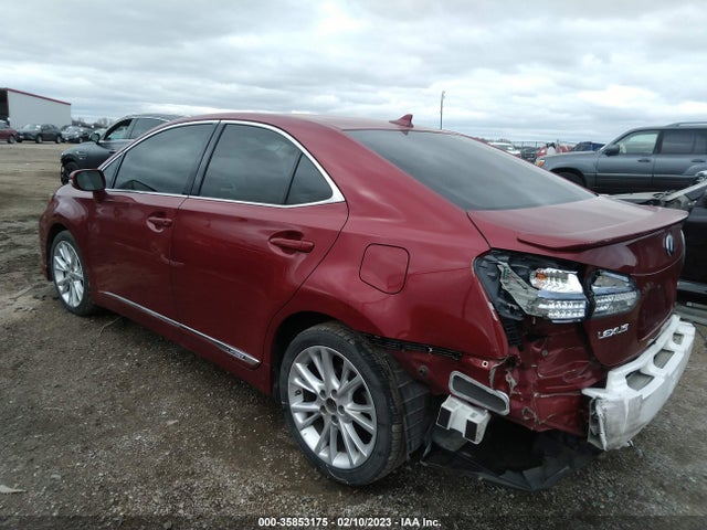 2010 LEXUS HS 250H VIN: JTHBB1BA2A2012346