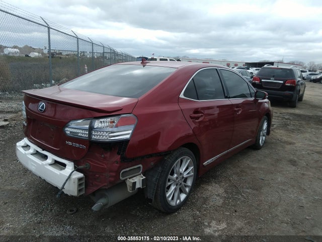 2010 LEXUS HS 250H VIN: JTHBB1BA2A2012346