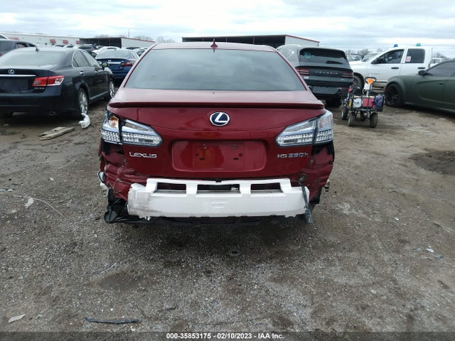 2010 LEXUS HS 250H VIN: JTHBB1BA2A2012346