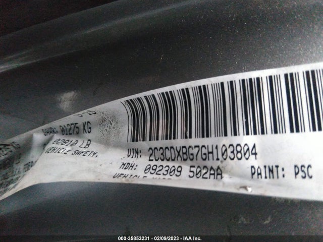 Dodge Charger Se 2016 2C3CDXBG7GH103804 Image 9