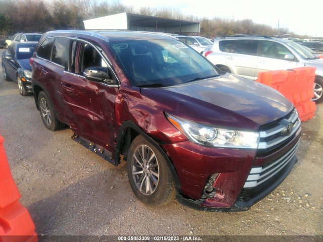 Toyota Highlander Se/xle 2018 5TDJZRFH0JS908488 Image 1