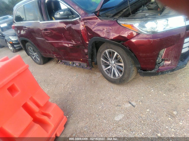 2018 TOYOTA HIGHLANDER SE/XLE VIN: 5TDJZRFH0JS908488