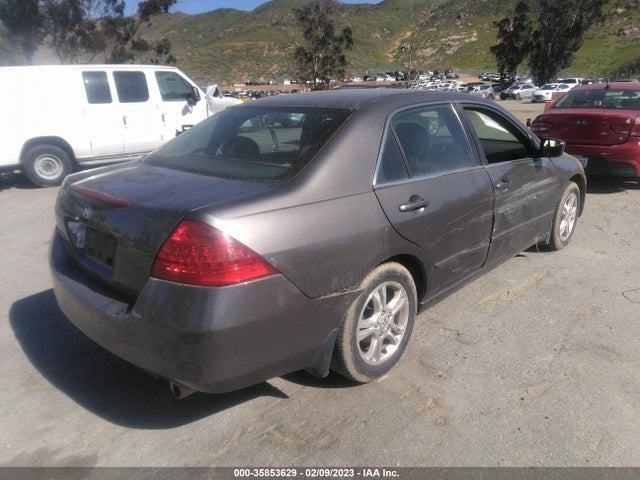 2006 HONDA ACCORD SDN EX/EX-L WITH NAVI VIN: 1HGCM56736A105560