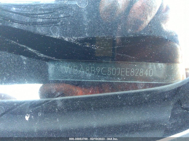 2018 BMW 3 SERIES 330I VIN: WBA8B9C50JEE82840