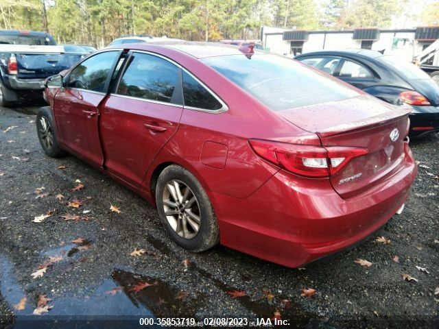 Hyundai Sonata 2.4l Se 2015 5NPE24AF6FH146358 Image 3