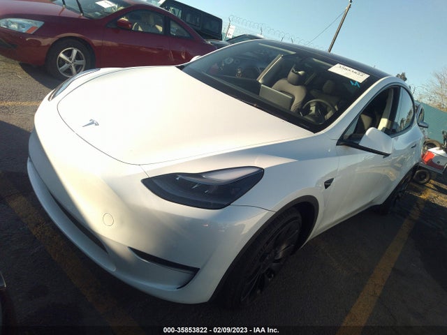 2022 Tesla Model Y, VIN: 7SAYGDEF1NF558602