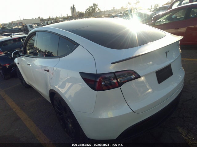 2022 Tesla Model Y, VIN: 7SAYGDEF1NF558602