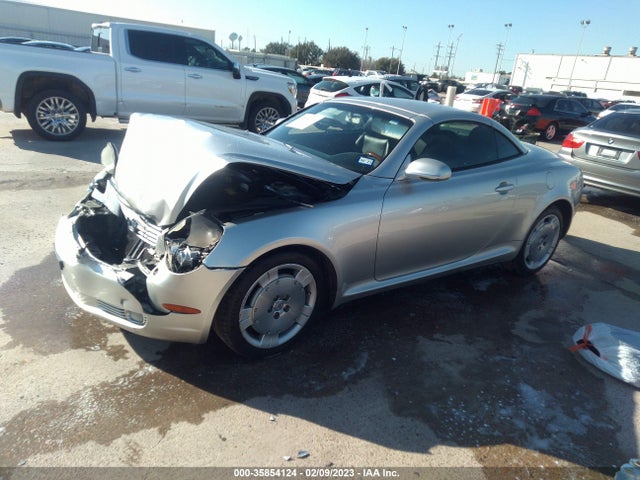 2002 LEXUS SC 430 VIN: JTHFN48Y220031782
