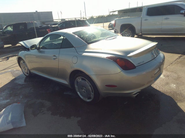 2002 LEXUS SC 430 VIN: JTHFN48Y220031782