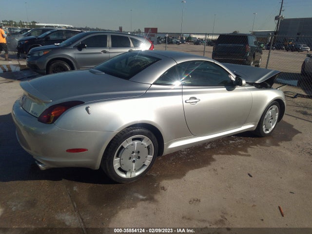 2002 LEXUS SC 430 VIN: JTHFN48Y220031782