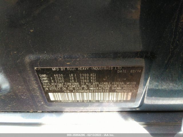 4S3BMDM6XE2028239 Subaru Legacy 3.6r Limited