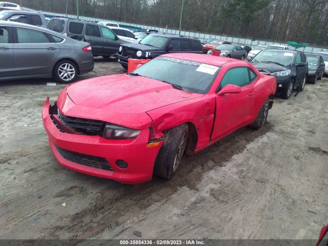 2015 CHEVROLET CAMARO LS VIN: 2G1FB1E3XF9244355