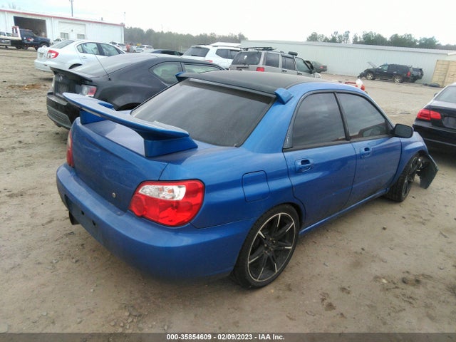 2004 SUBARU IMPREZA SEDAN WRX VIN: JF1GD29684H501737
