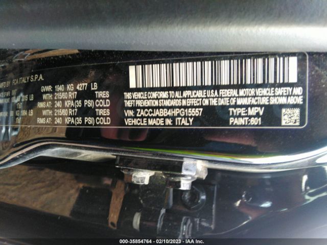 ZACCJABB4HPG15557 Jeep Renegade Latitude