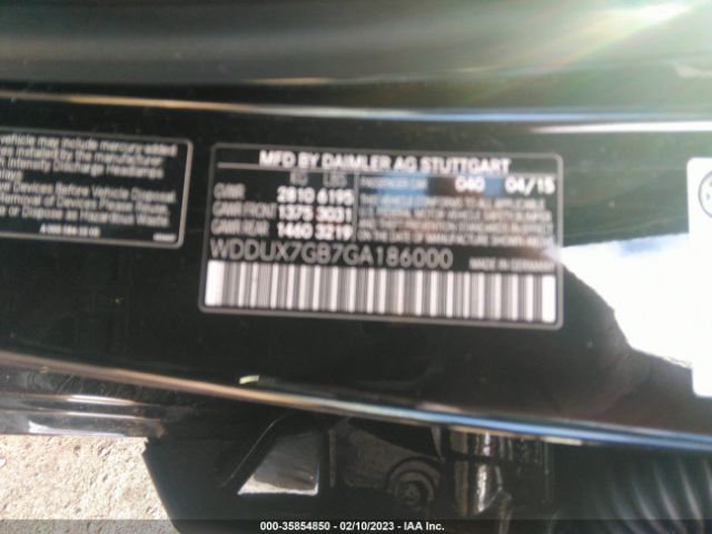 WDDUX7GB7GA186000 Mercedes-Benz S-class Maybach S 600