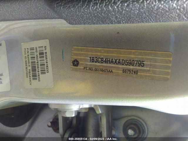 Dodge Caliber Sxt 2010 1B3CB4HAXAD590795 Image 10