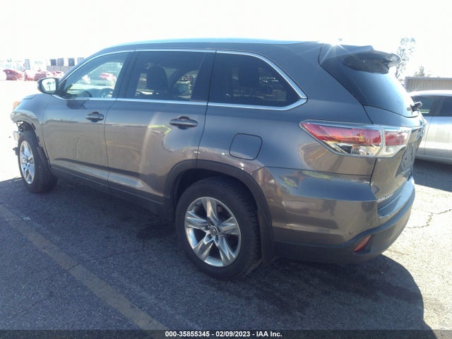 Toyota Highlander Limited 2016 5TDDKRFH1GS301011 Image 4
