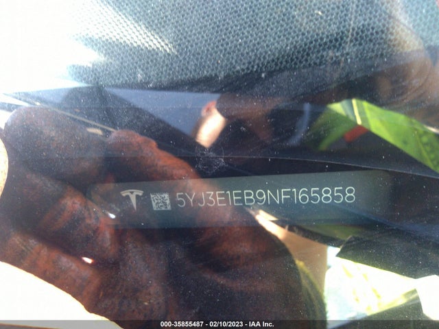 Tesla Model 3 Long Range 2022 5YJ3E1EB9NF165858 Image 11