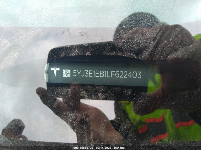 Tesla Model 3 Long Range 2020 5YJ3E1EB1LF622403 Image 9