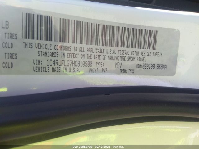 1C4RJFLG7HC810980 Jeep Grand Cherokee Trailhawk