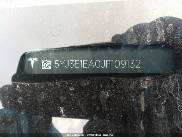Tesla Model 3 Range Battery 2018 5YJ3E1EA0JF109132 Image 9