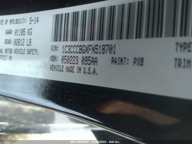Chrysler 200 S 2015 1C3CCCBGXFN518701 Image 9